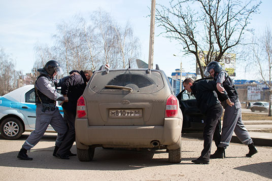 Охранники "Дельта-Тамбов" задержали банду, грабившую банкоматы.